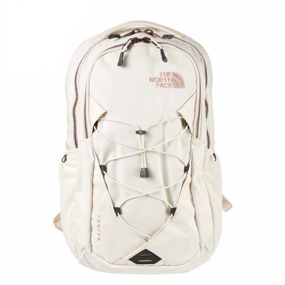 *new* Vintage White & Rose Gold Jester North Face Backpack
